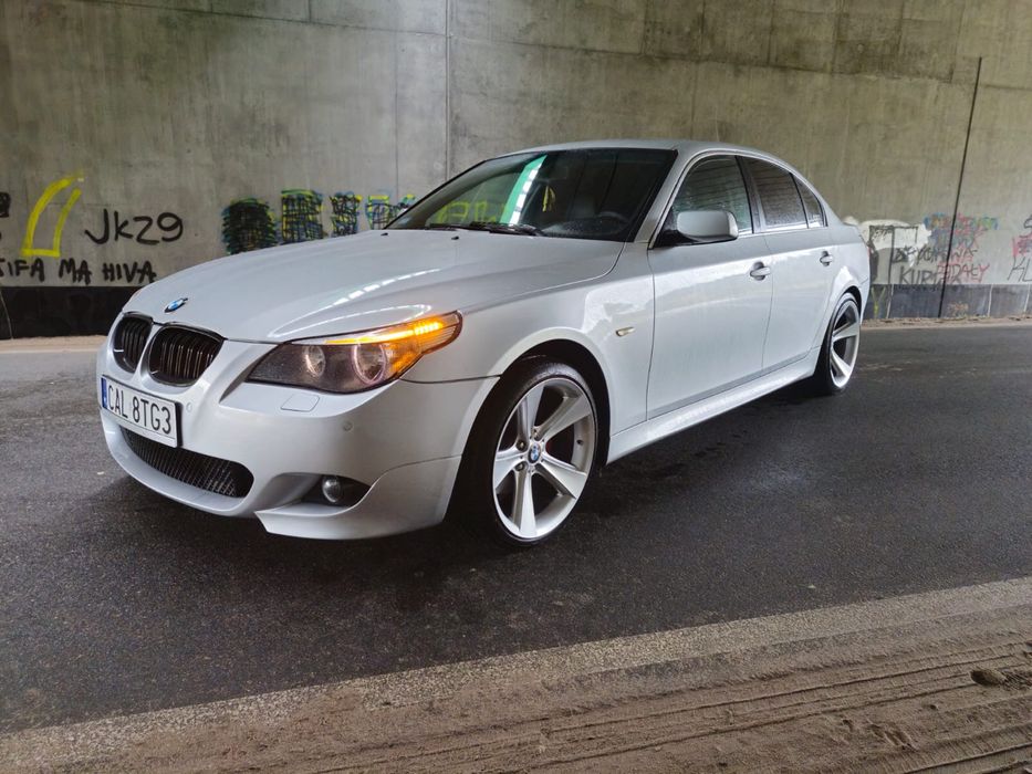 BMW E60 530D 218 HP 2004 R. Sprzedam lub zamienie na LT z paką