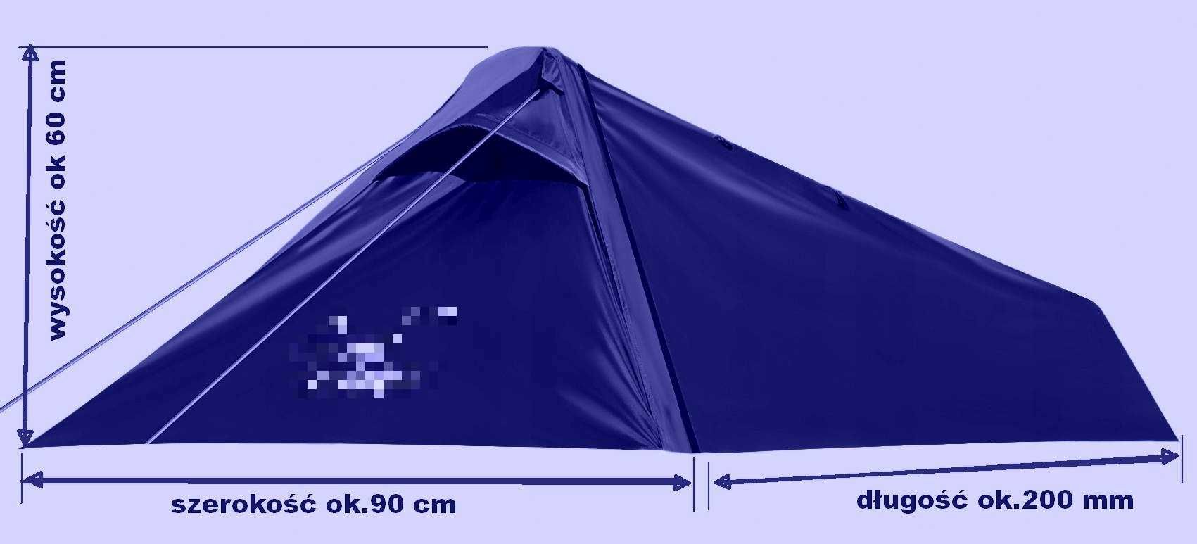 Namiot turystyczny 1-osobowy
