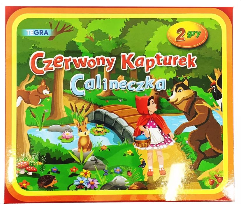 Gra Czerwony Kapturek i Calineczka. Tegra