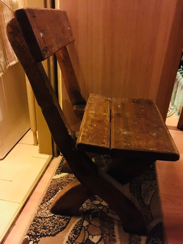 Krzesło drewniane góralskie #polecam!