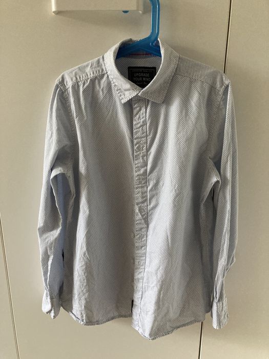 Koszula chłopięca z długim rękawem, r. 146/152 cm