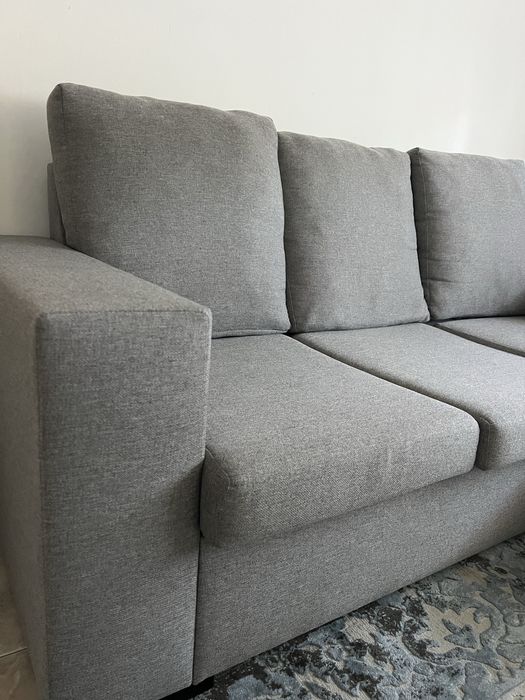Sofá com chaise longue reversivel