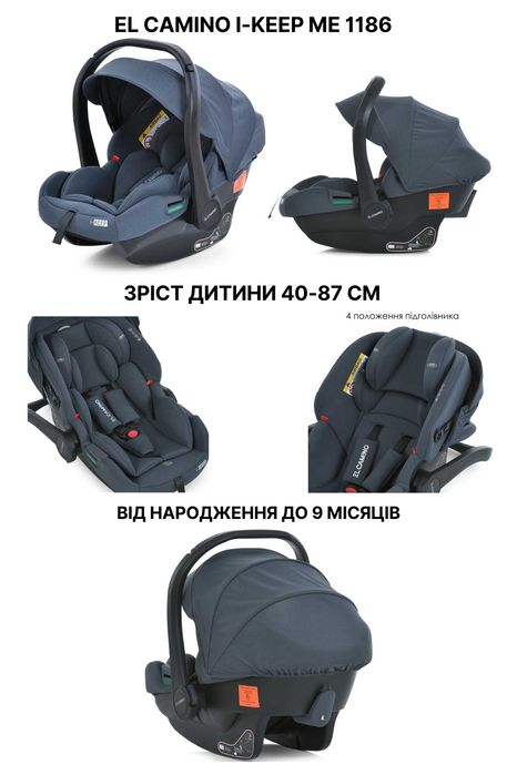 НОВЕ! Автокрісло 0-36 кг, бебікокон, переноска, люлька