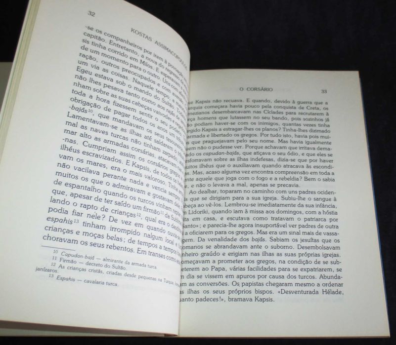 Livro O Corsário Kostas Assimacopoulos