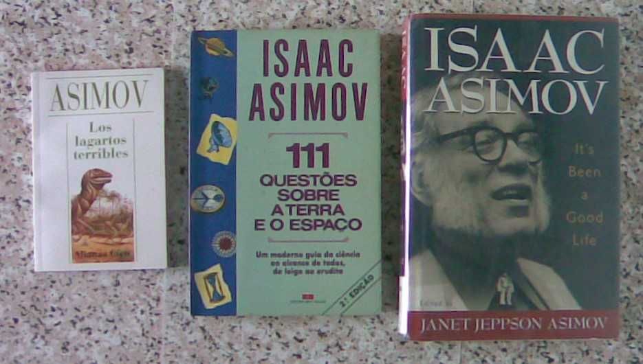 Isaac Asimov - 25 livros - venda individual