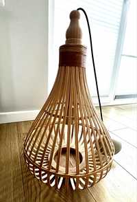 Lampa wisząca bambusowa