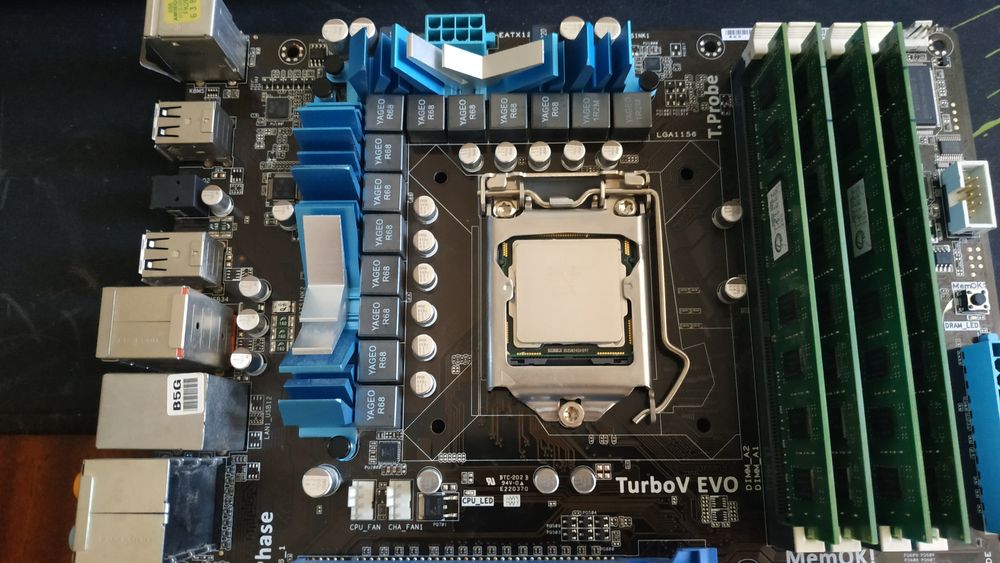 Комплект Asus P7P55D, Xeon X3450, 16Gb DDR3