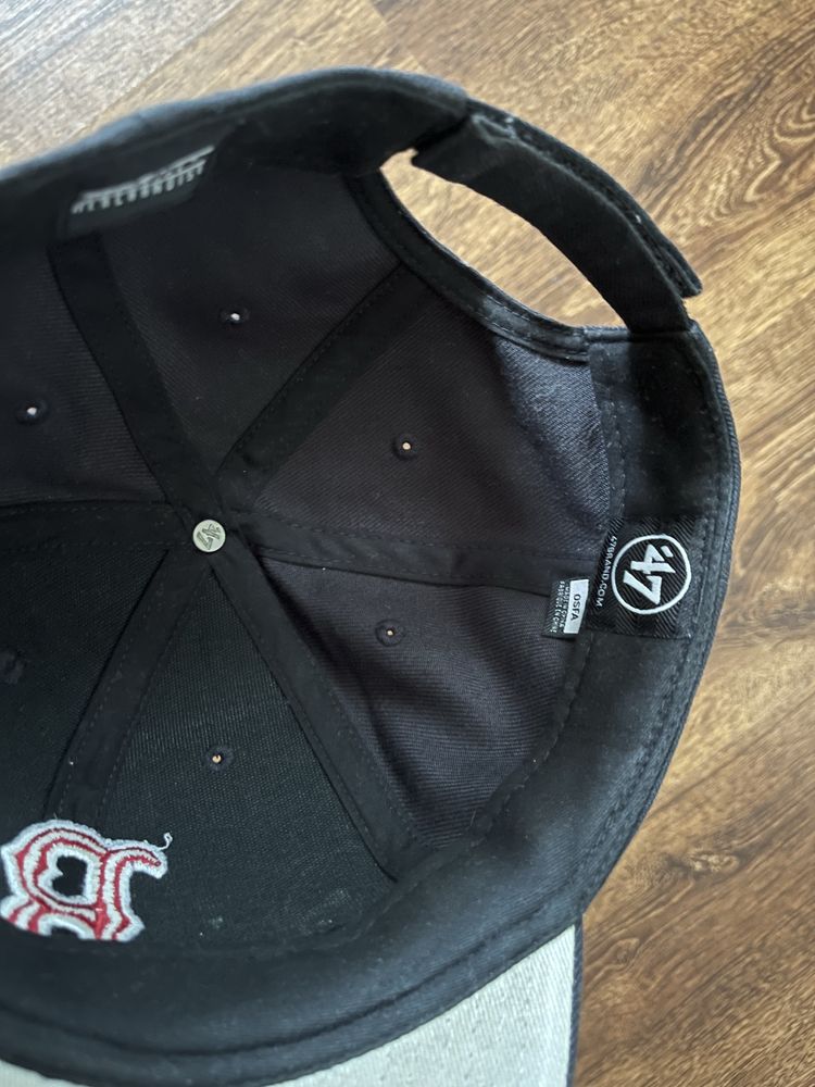 Кепка, бейсболка Boston Red Sox 47 brand + каркас у подарунок