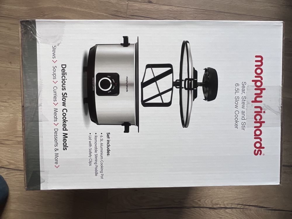 Morphy Richards Wolnowar Stew&Stir 6,5L szybkowar