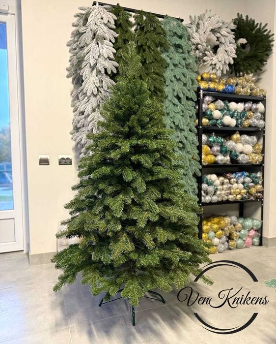 Ялинка штучна лита Merry VIP, Елка искусственная 1,8 м. Ель литая