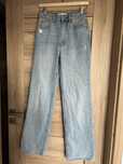 Jeansy wide leg d92