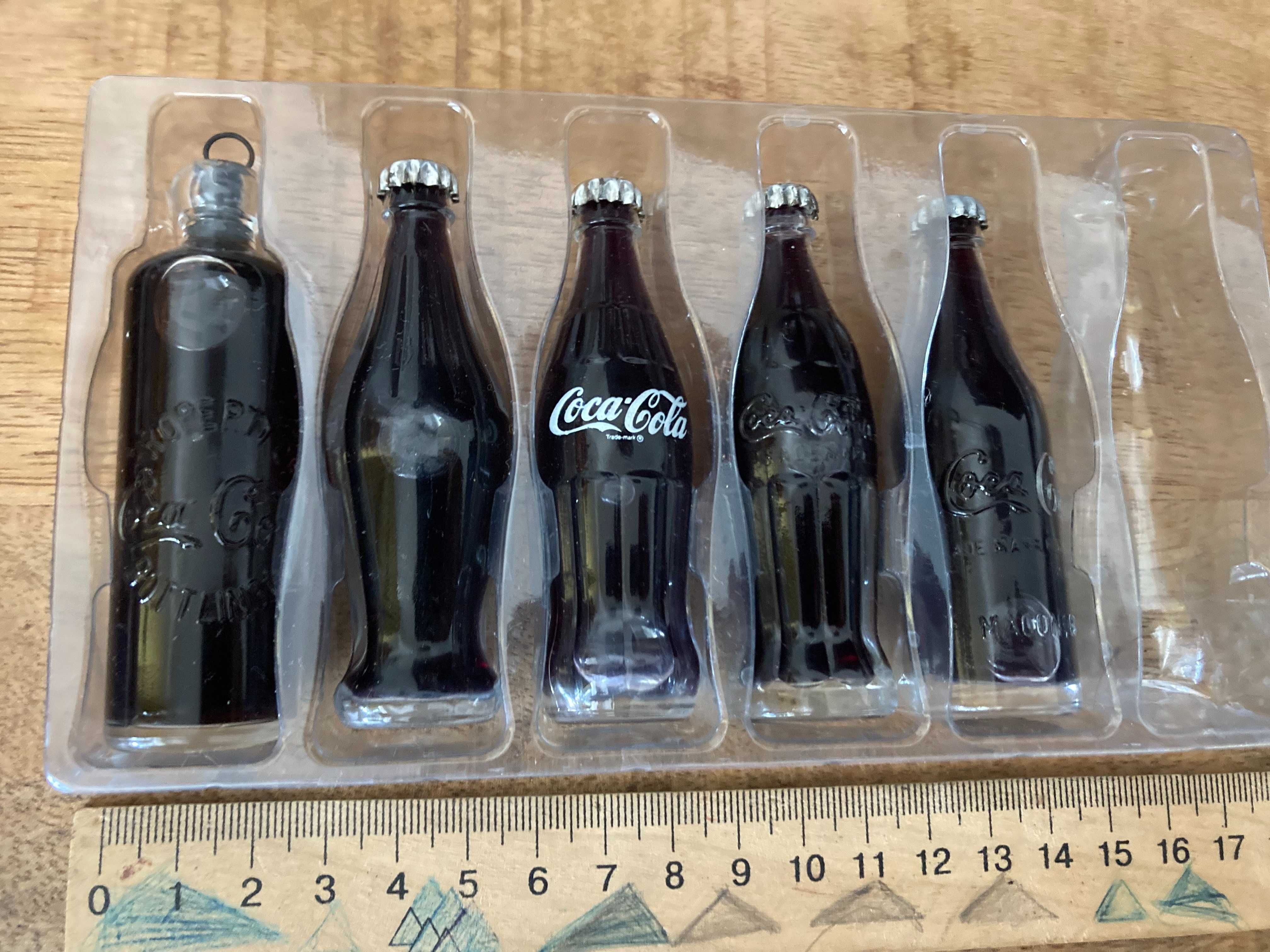Набор 5 минибутылочек 10мл Кока Колы Стекло Coca Cola Продажа в Днепр