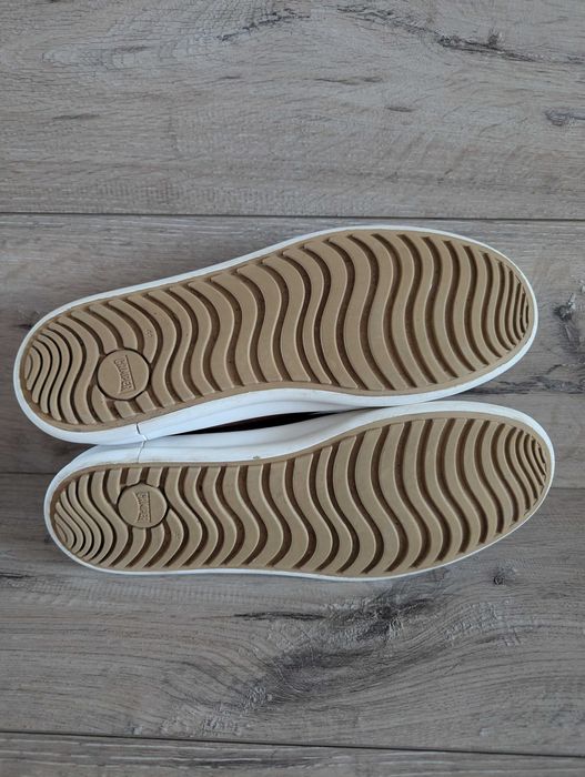 Мокасины кроссовки кожаные шоколадные Кампер Camper 41  р 26 см