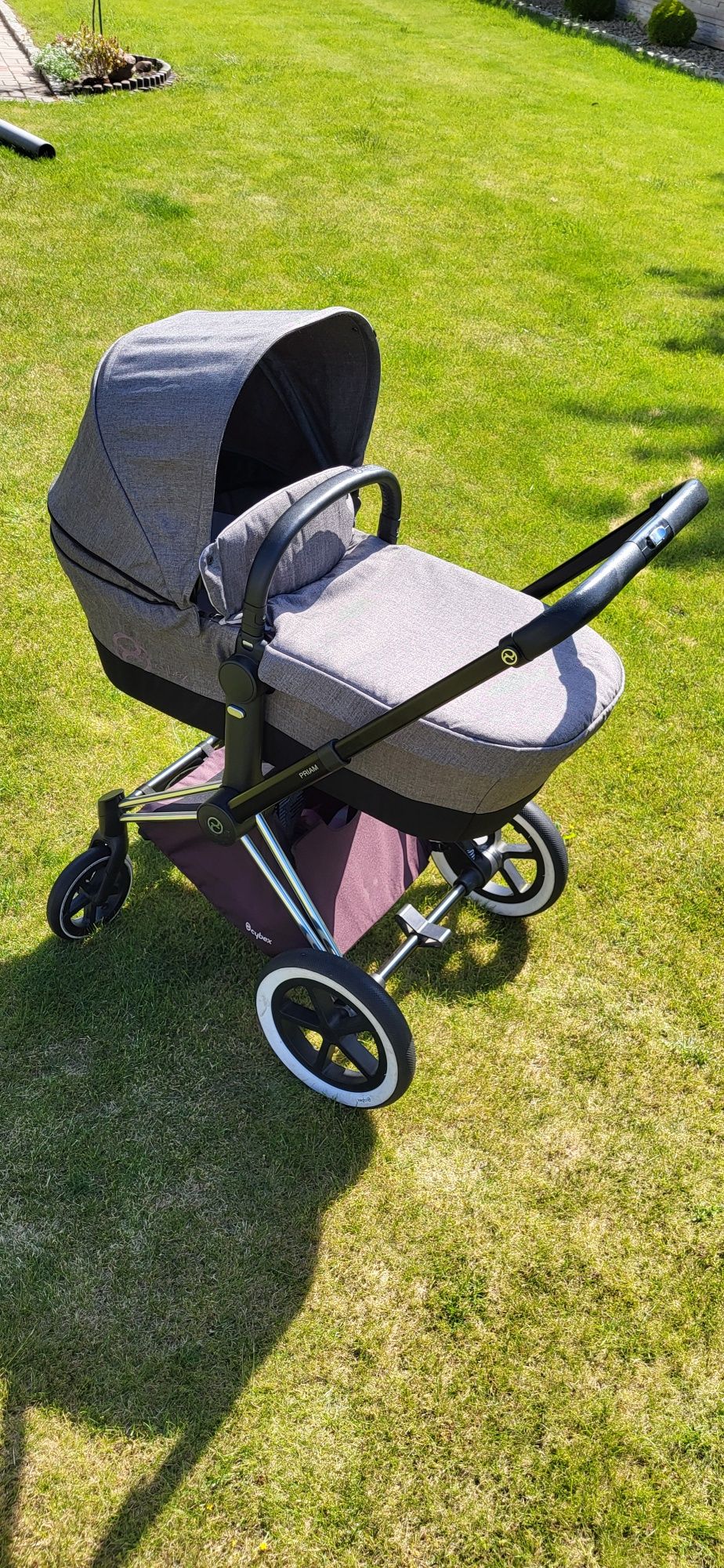 Wózek dziecięcy Cybex 2w1 Priam Platinum