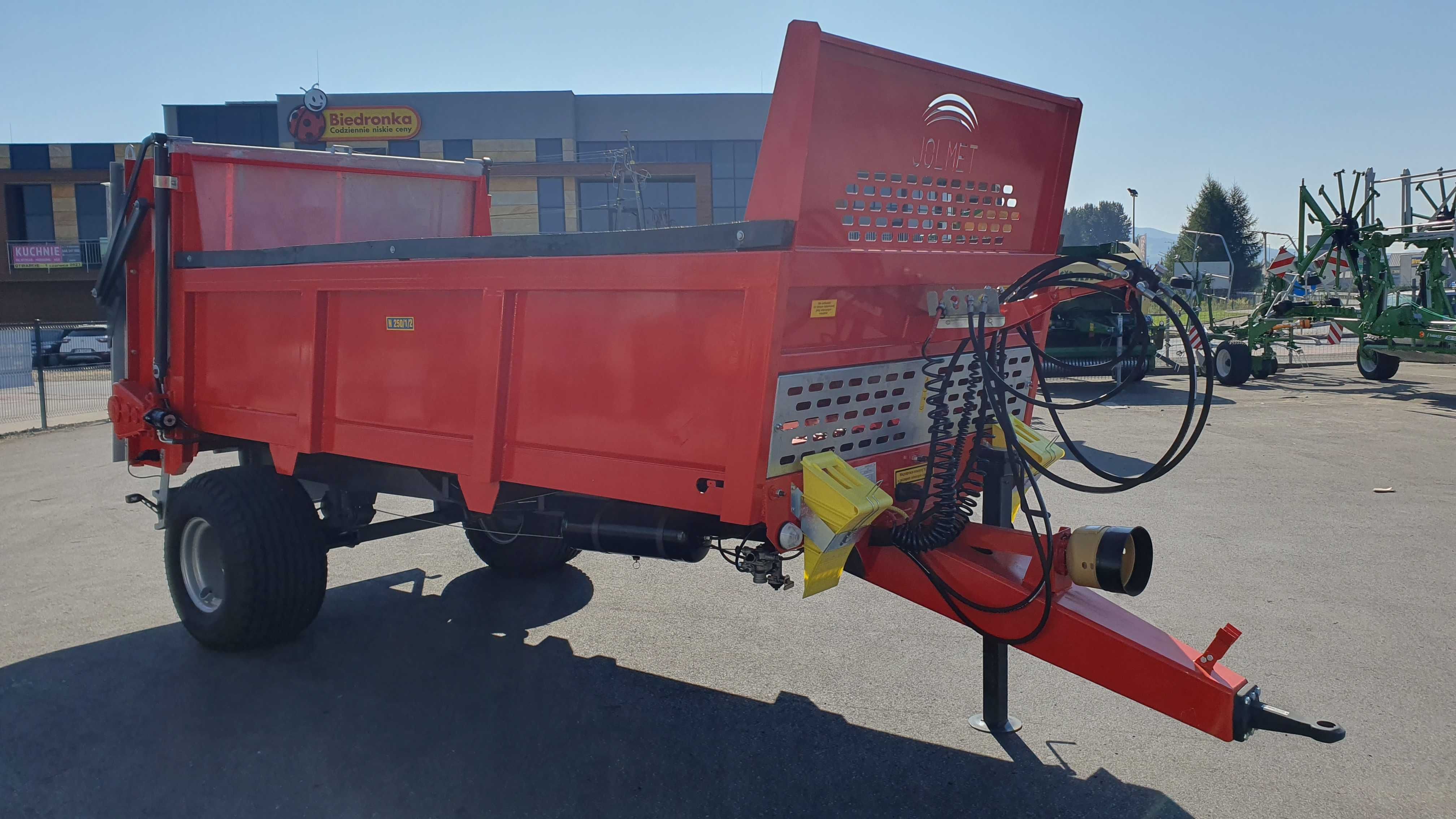 Rozrzutnik Obornika Jolmet N250/1 4,5 T Premium