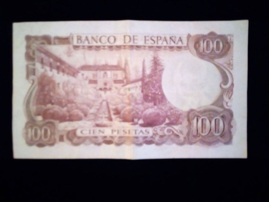 Nota de 100 pesetas