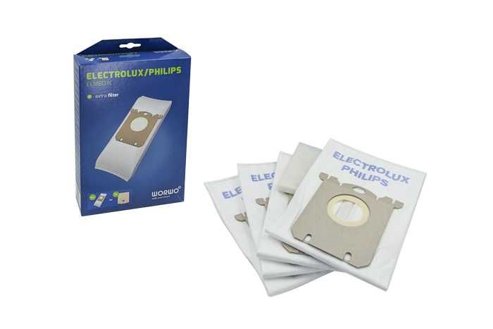 Набір мішків до пилососа Philips,ELMB01K, одноразовий, 118/98.5*124 мм