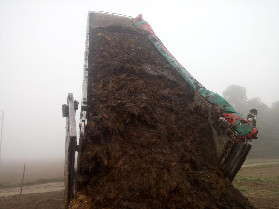 Sprzedam obornik TRANSPORT zamiana na słome