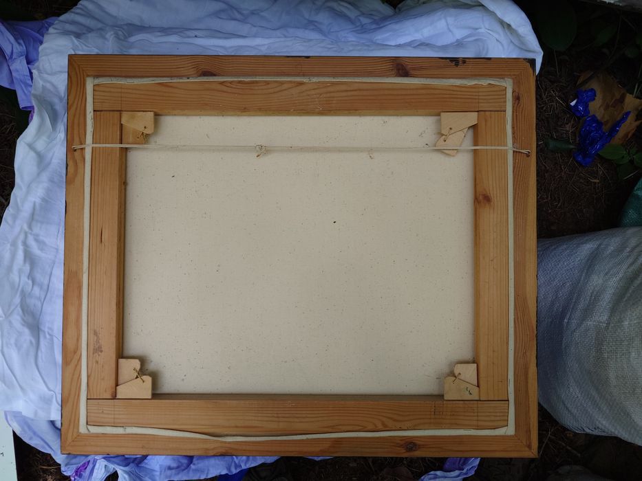 Картина антикварна "Курск. Городская ветка"