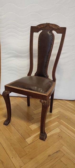 Krzesło stare antyk; PRL; vintage (214)