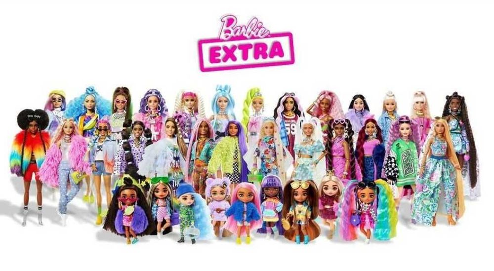 Лялька барбі екстра Barbie Extra mini doll №10, №12, №16, №17, №18