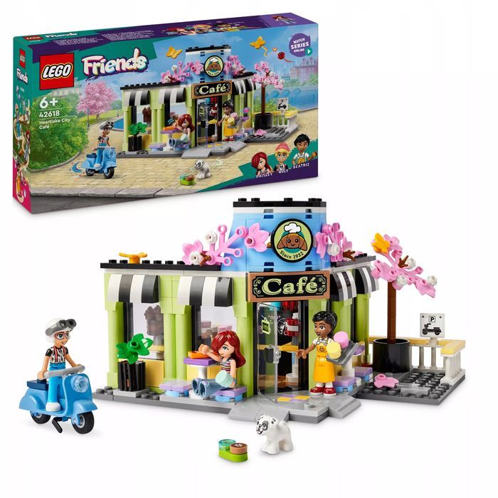 LEGO Friends Kawiarnia w Heartlake 42618. LEGO. Nowy Produkt