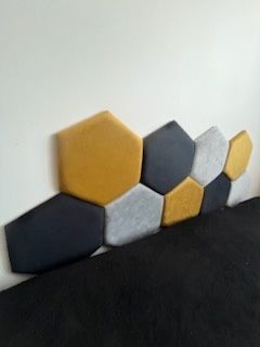 Panele ścienne Hexagon