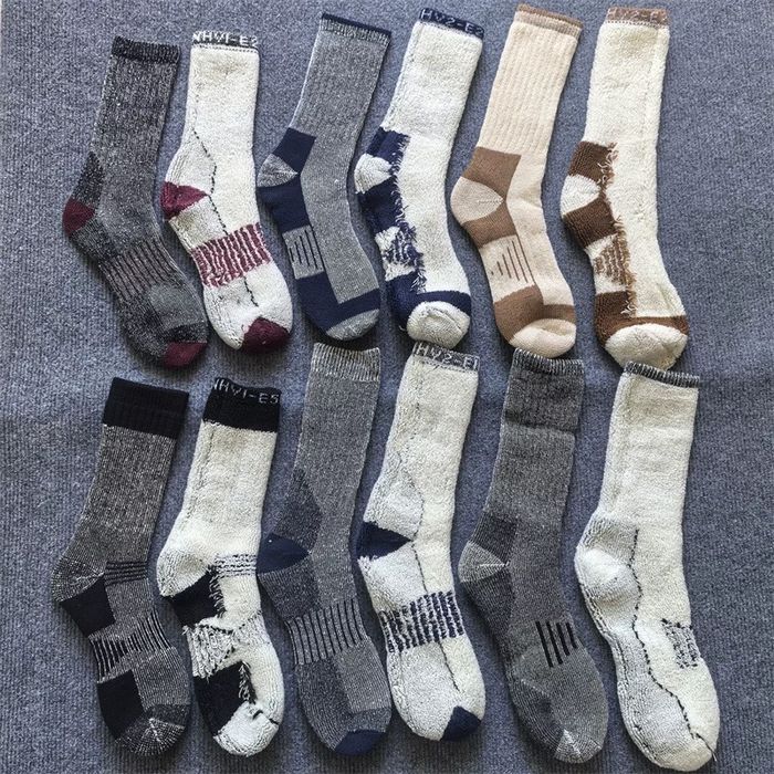 Термоноски из шерсти МЕРИНОСА зимние трекинговые тактические Alvada