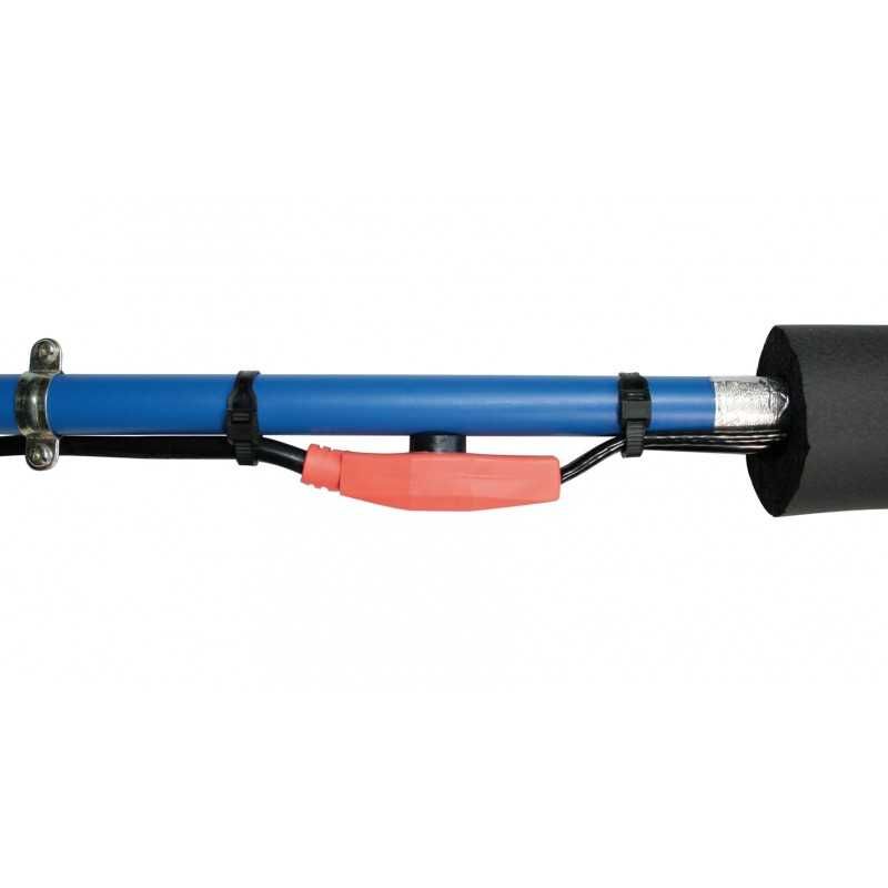 Kabel, przewód grzewczy do rur z termostatem, 14 m, 224W, Kerbl