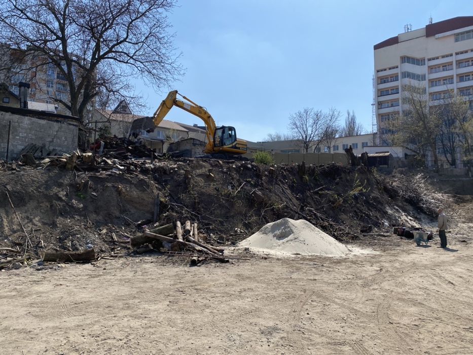 Разроботка катлована,обратная отсыпка,траншеи