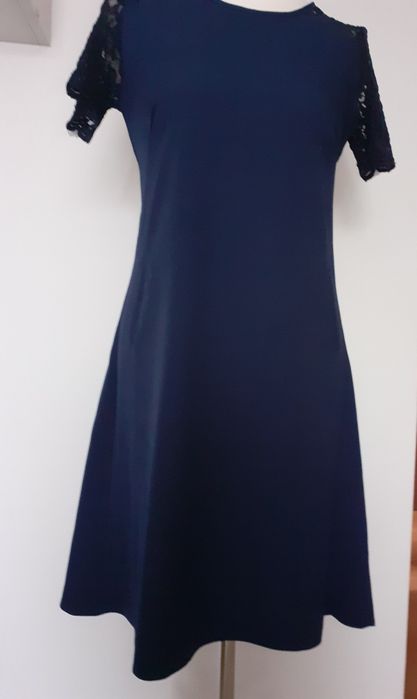 Sukienka granatowa S 36 Polska