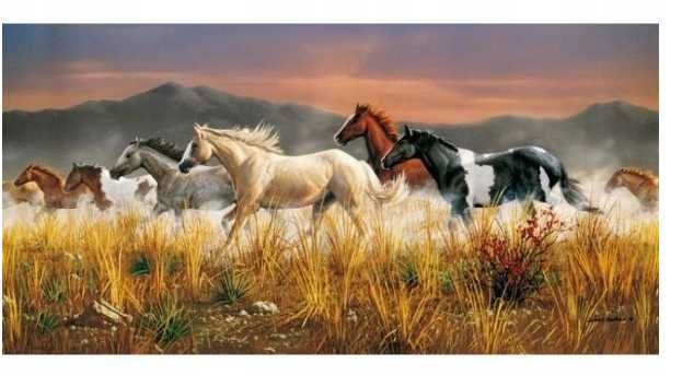 CLEMENTONI 38006 PUZZLE 13200 Elementów Tabun koni