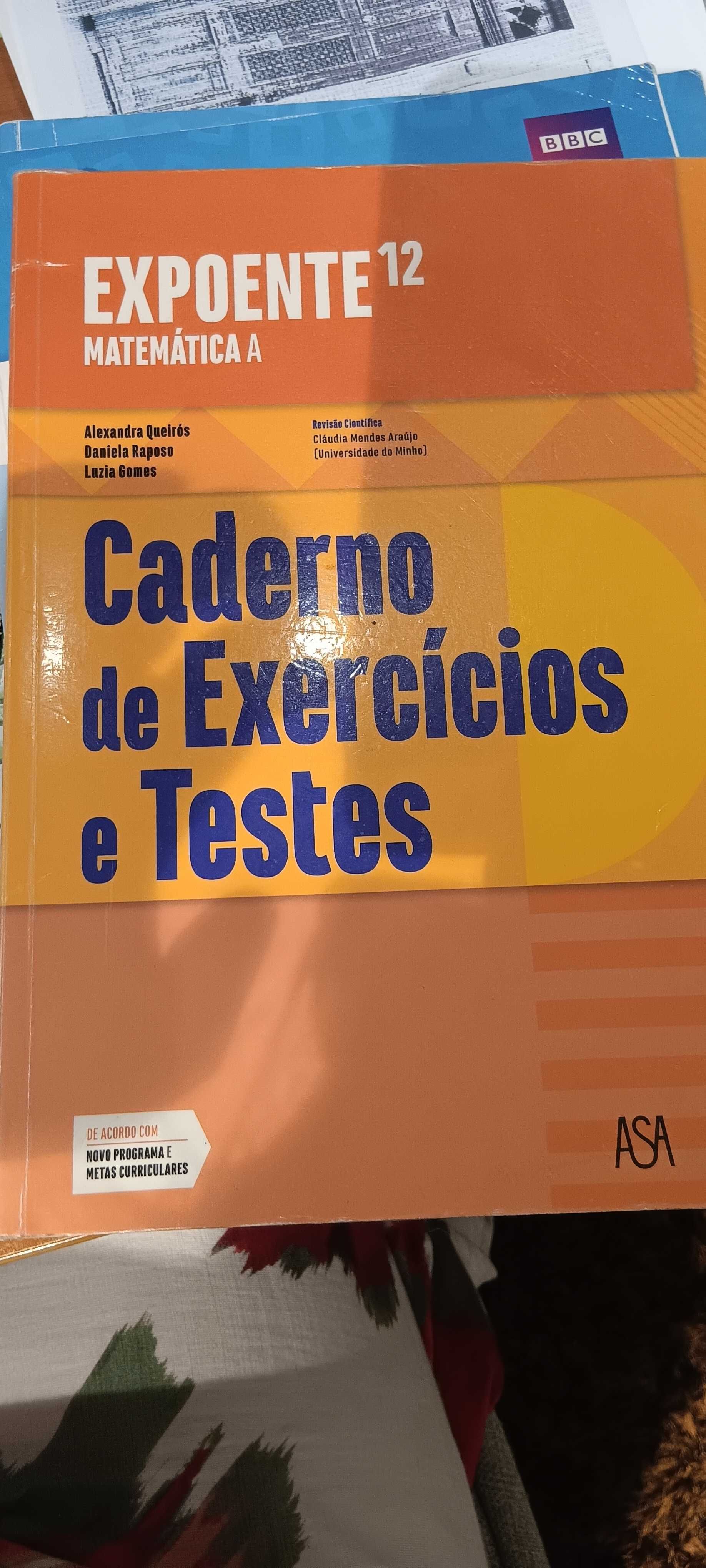 Livro de Matematia A - Expoente 12