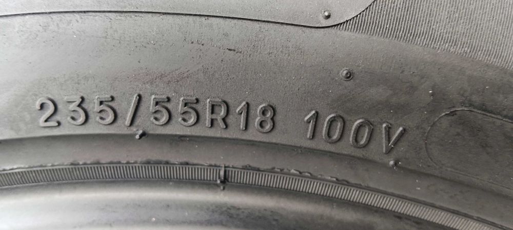 K911790L Komplet 235/55R18 100V Michelin Primacy4 2019rok