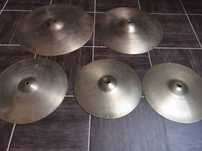 Set Zildjian Avedis Vintage 15,18,20 plus hihat Ufip Ritmo Vintage 14