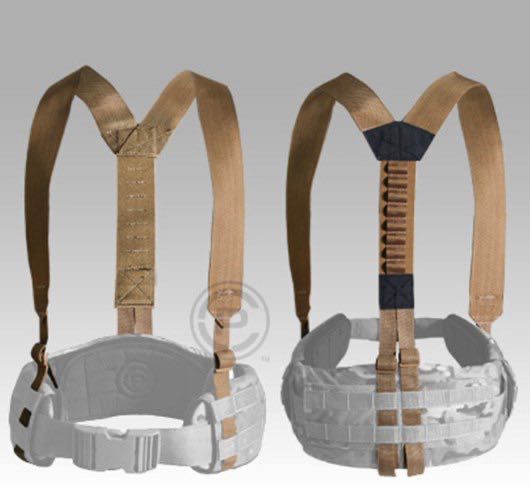 Подтяжки, лямки Crye Precision Suspenders ACCB4S, Цвет: Coyote