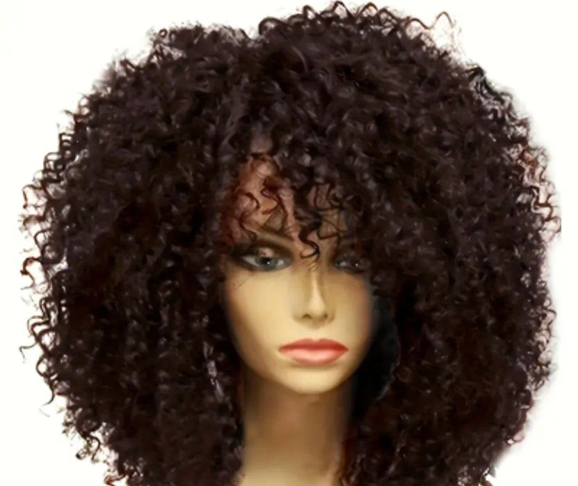 Peruca Afro Brasil-100% natural