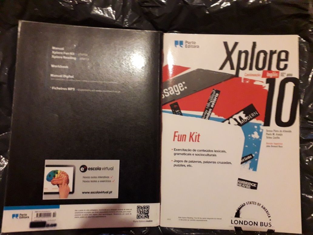 Xplore 10 - manual e fun kit de inglês do 10°ano