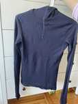 Cienka bluza merino z kapturem samsoe samsoe xs