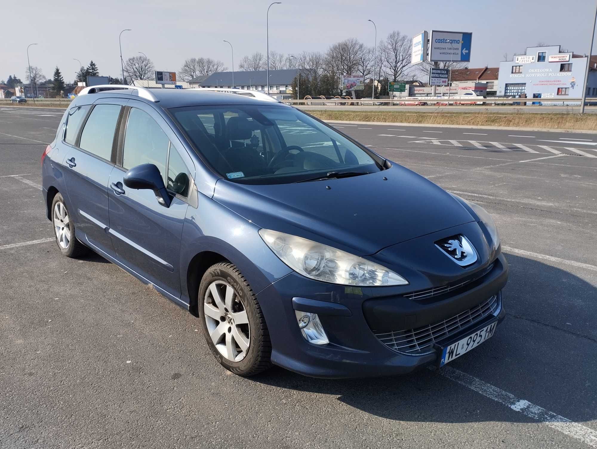 PEUGEOT 308 kombi 2009r. 1.6vti+lpg