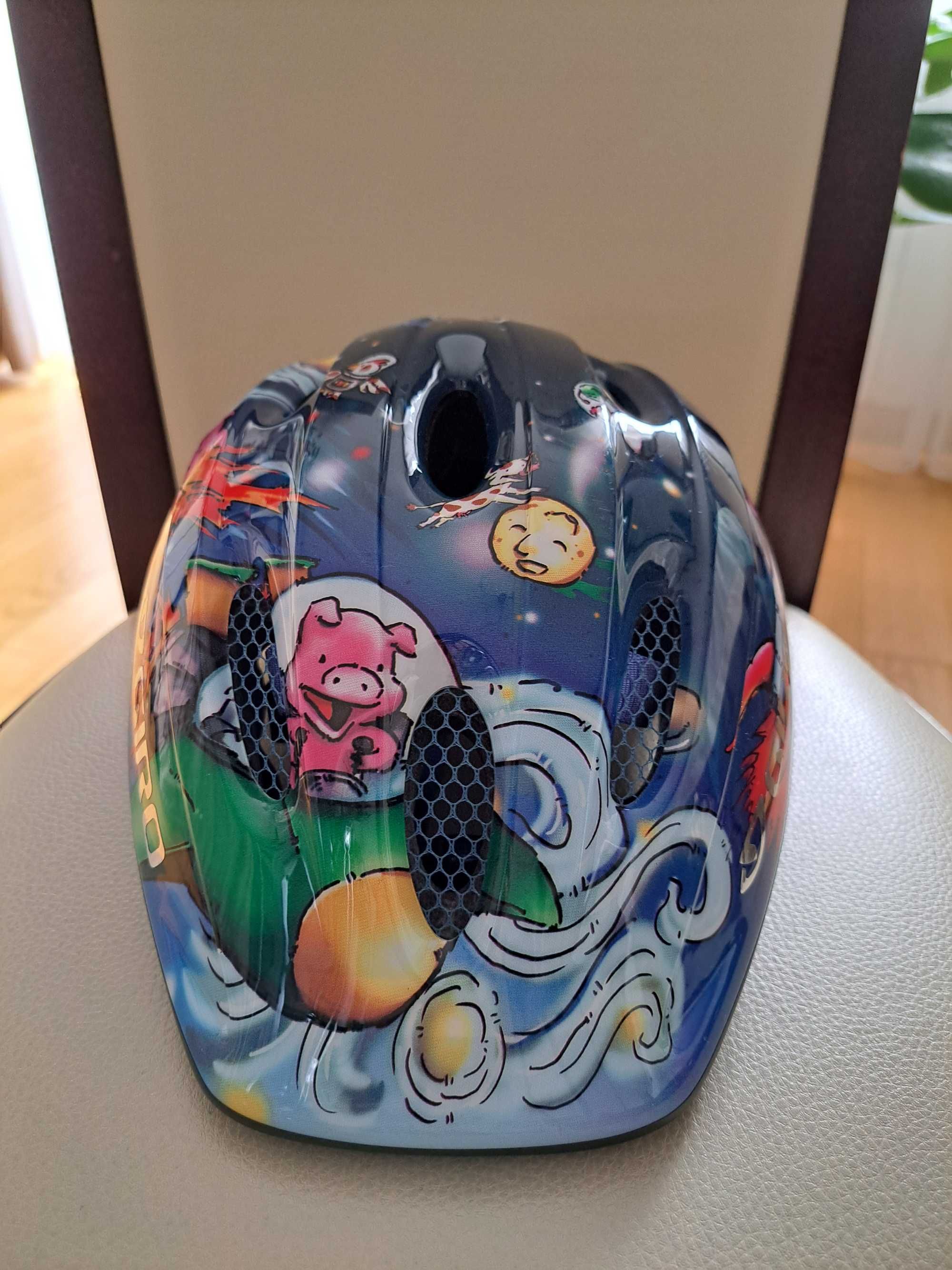 Kask rowerowy GIRO dziecięcy rozm. 50-55 cm