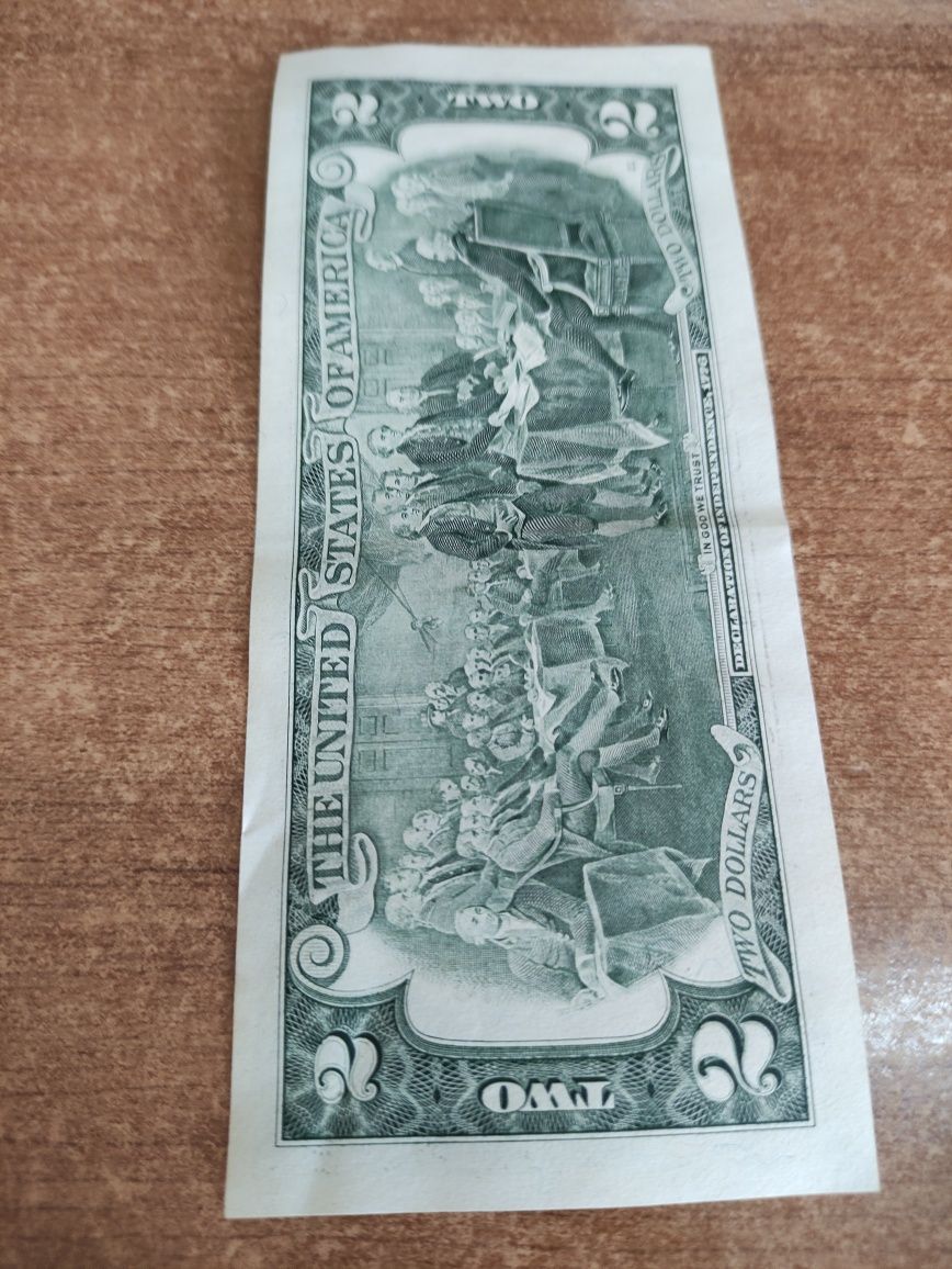 Artigo de Coleção,Nota 2 Dólares John Wayne