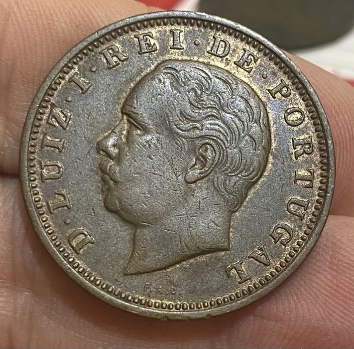 Moeda XX Reis D LUIS I - 1883