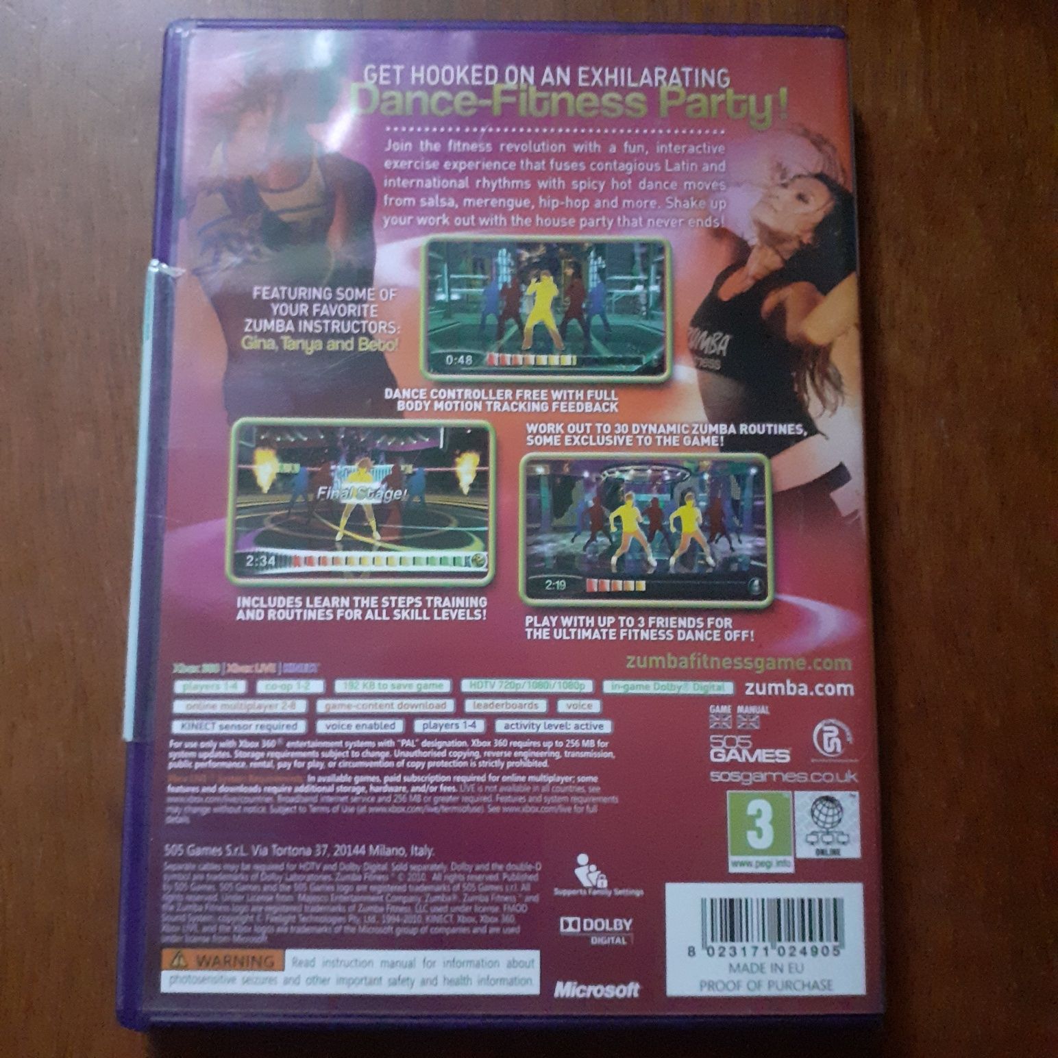 Zumba fitness Join the party Xbox 360