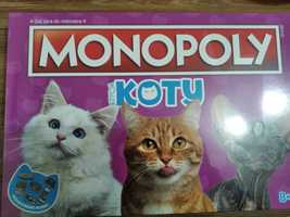 Gra planszowa monopoly koty albo PRL