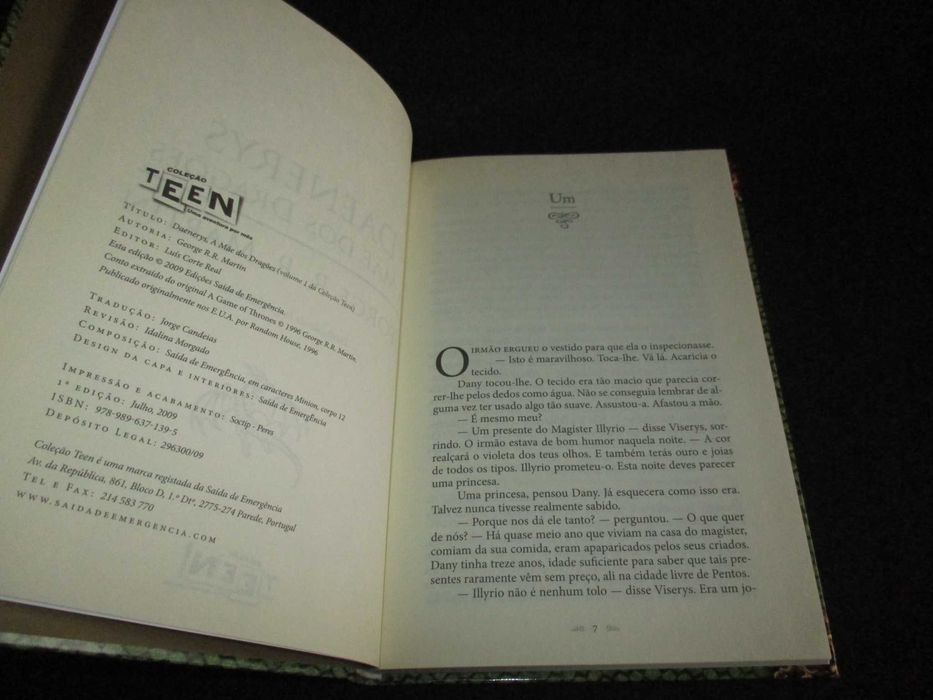 Livro Daenerys A Mãe dos Dragões George R. R. Martin