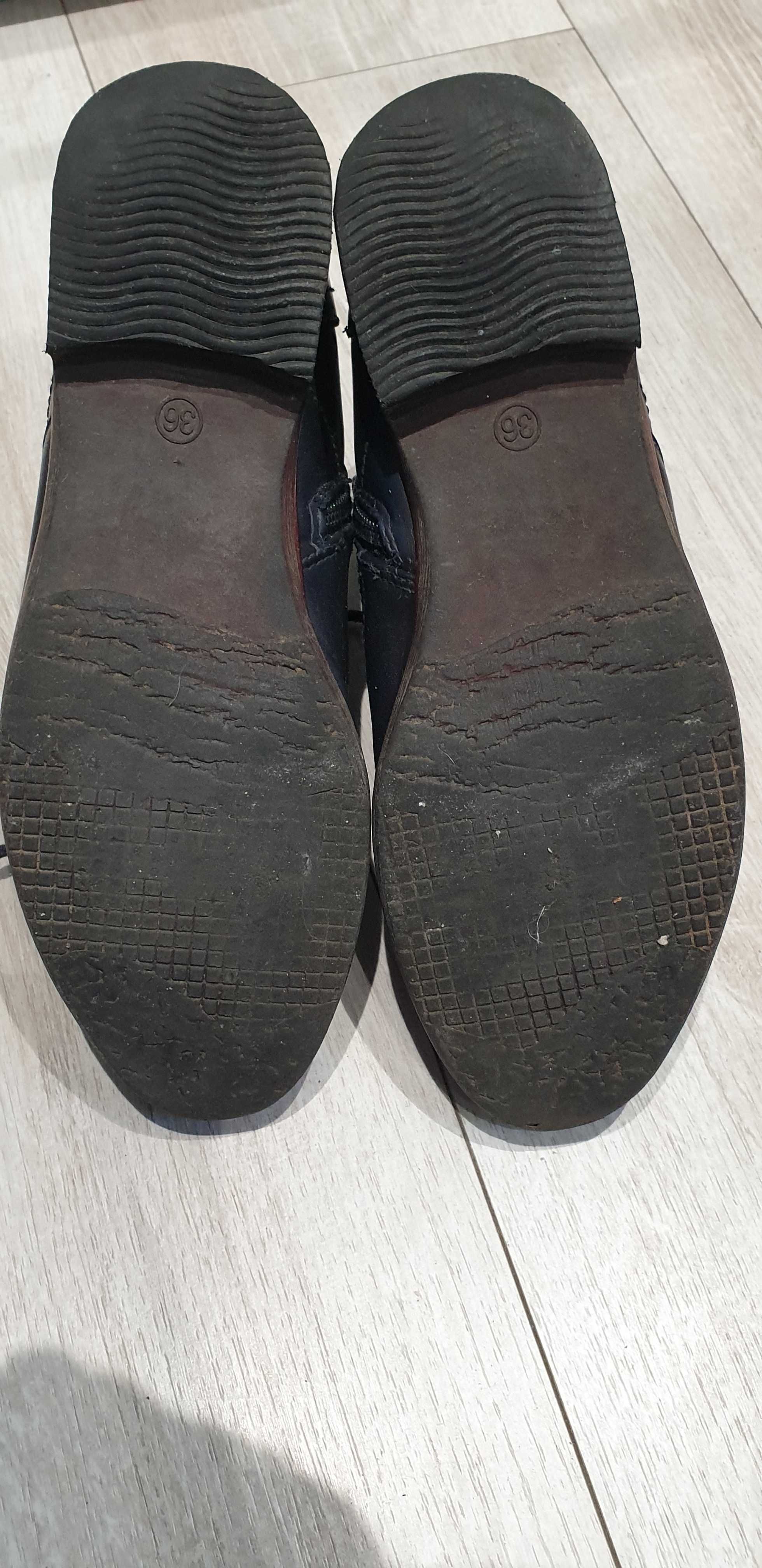 Botki damskie rozmiar numer 35