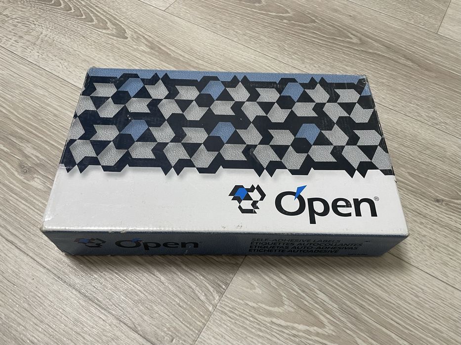 Етикет-пістолет Open S16 та 36 рулонів клейких стрічок