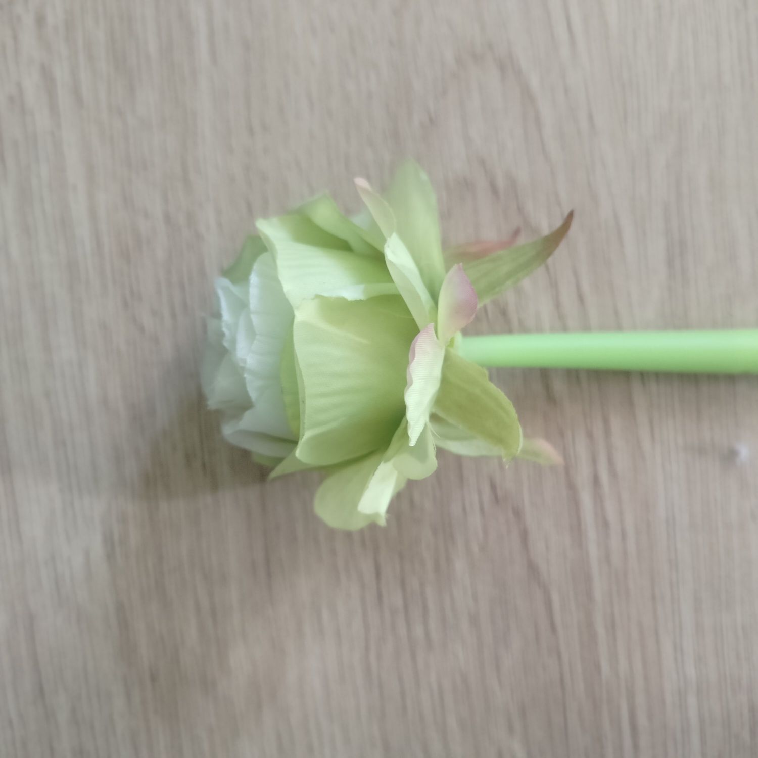 Długopis kwiat róża guma długi
