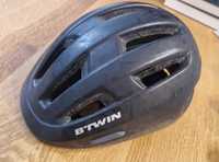 Kask na rower miejski Btwin 500 rozm. M 53-58